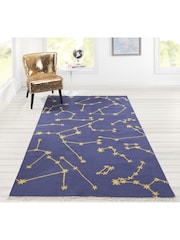 Novogratz Navy Jem Celestial Stella Rug - Image 1 of 6