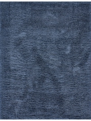 Novogratz Denim Nola Shag Rug - Image 1 of 6