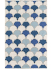 Novogratz Blue Topanga Lucille Rug - Image 1 of 5