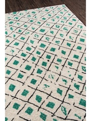 Novogratz Green Bungalow Plush Tallulah Rug - Image 2 of 5