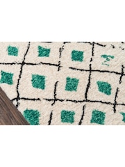 Novogratz Green Bungalow Plush Tallulah Rug - Image 3 of 5
