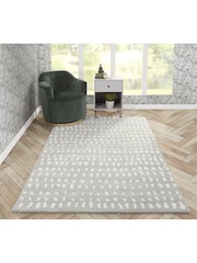 Novogratz Grey Delmar Boho Dot Rug - Image 1 of 6