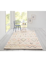 Novogratz Ivory Bungalow Plush Wes Rug - Image 1 of 5
