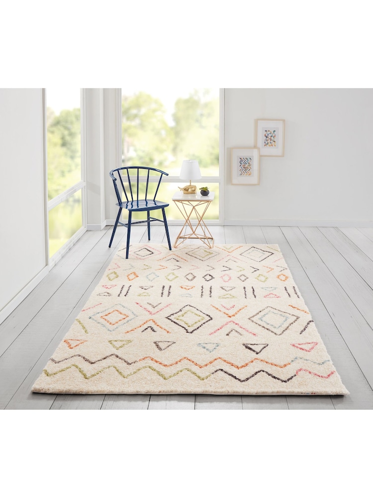 Novogratz Ivory Bungalow Plush Wes Rug - Image 1 of 5