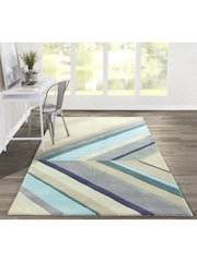 Novogratz Blue Delmar Ultralight Rug - Image 1 of 6