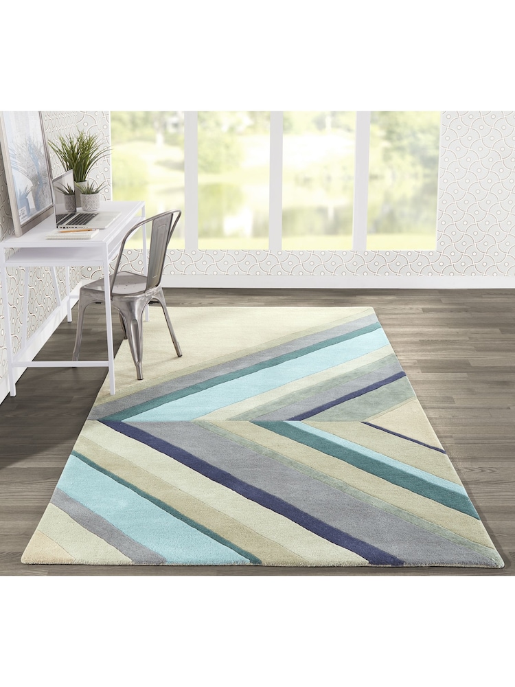 Novogratz Blue Delmar Ultralight Rug - Image 1 of 6