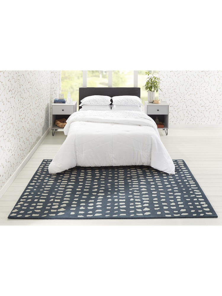 Novogratz Blue Delmar Boho Dot Rug - Image 1 of 6