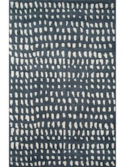 Novogratz Blue Delmar Boho Dot Rug - Image 3 of 6