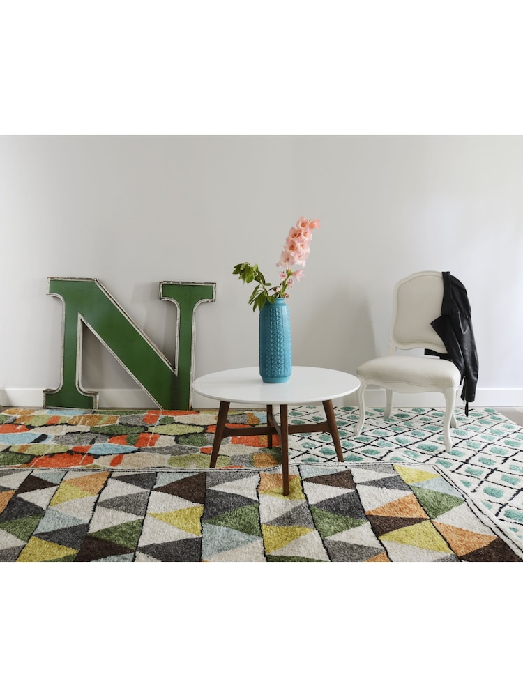 Novogratz Multi Bungalow Plush Tri Rug - Image 1 of 6