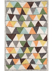 Novogratz Multi Bungalow Plush Tri Rug - Image 2 of 6