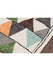 Novogratz Multi Bungalow Plush Tri Rug - Image 4 of 6