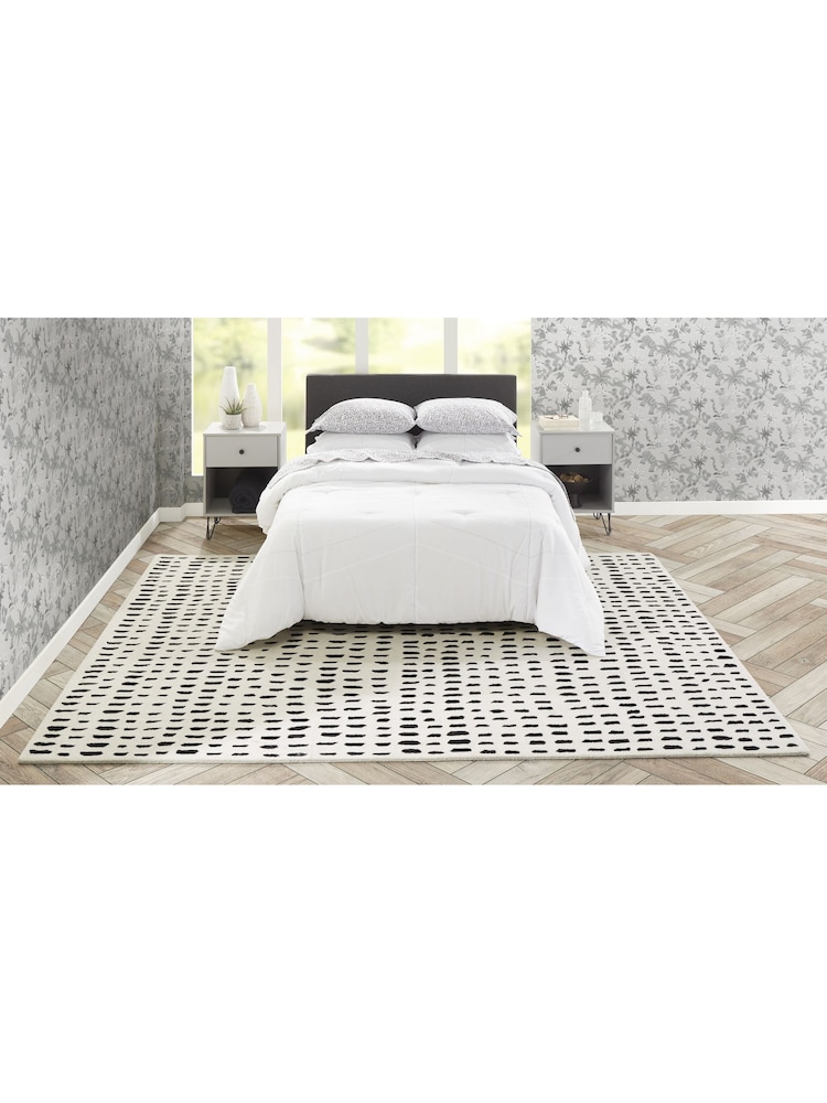 Novogratz Ivory Delmar Boho Dot Rug - Image 1 of 6
