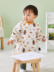 JoJo Maman Bébé Khaki The Gruffalo Craft Apron - Image 2 of 4
