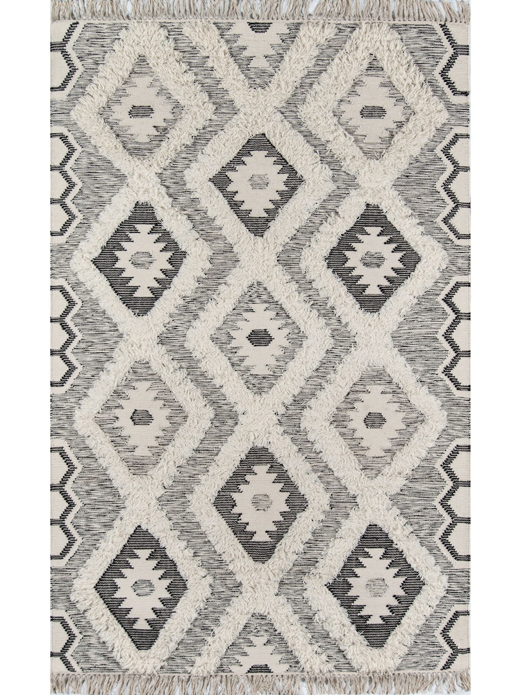 Novogratz Black Indio Sierra Rug - Image 2 of 6