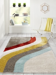 Novogratz Multi Retro Shaggy Classic Rug - Image 1 of 6