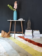 Novogratz Multi Retro Shaggy Classic Rug - Image 2 of 6