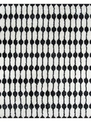 Novogratz Black Retro Shaggy Stocking Rug - Image 2 of 6