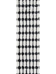 Novogratz Black Retro Shaggy Stocking Rug - Image 6 of 6