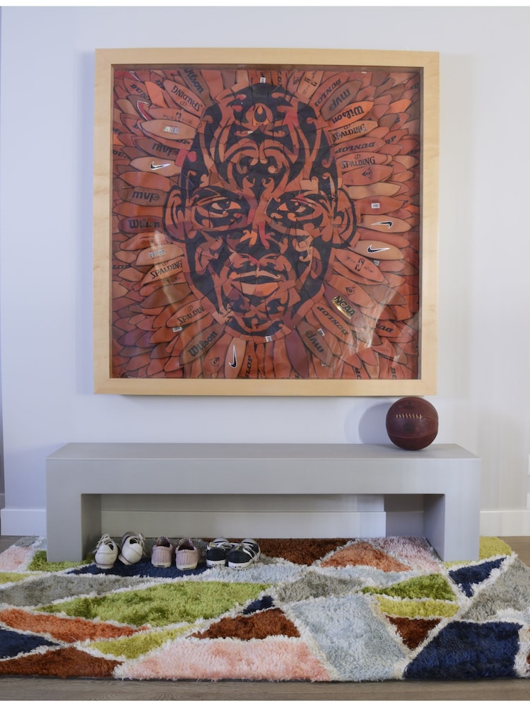 Novogratz Multi Retro Shaggy Prism Rug - Image 1 of 2
