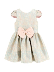 Angels Face Green Madison Metallic Paisley Dress - Image 5 of 6