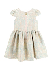 Angels Face Green Madison Metallic Paisley Dress - Image 6 of 6