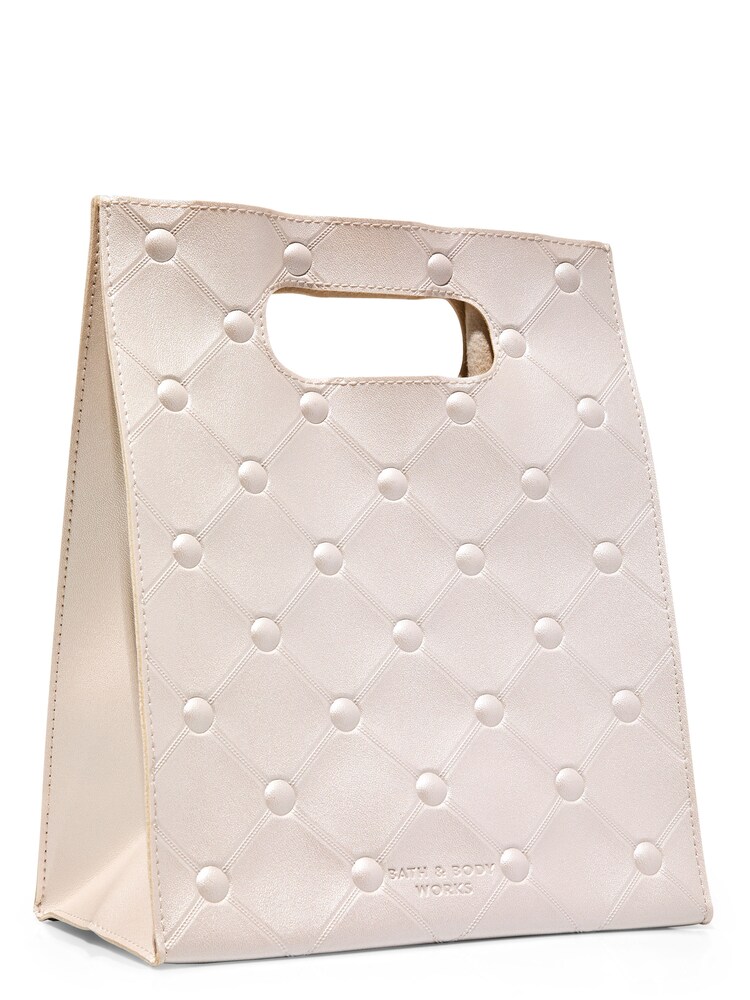 Bath & Body Works White Pearl Gift Bag - Image 1 of 1