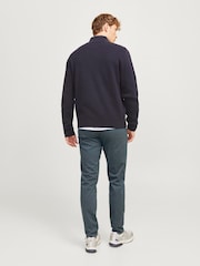 Schieferblau - JACK & JONES Slim Fit Marco Chino Trousers - Bild 3 von 7