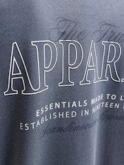 JACK & JONES Grey Oversized Back Graphic T-Shirt - Image 7 of 7