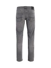Γκρι - JACK & JONES Τζιν Clark σε ίσια γραμμή - Εικόνα 7 από 7