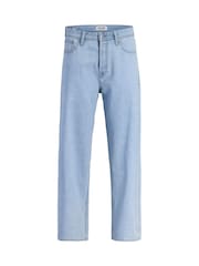 JACK & JONES Pale Blue Alex Baggy Fit Jeans - Image 4 of 7
