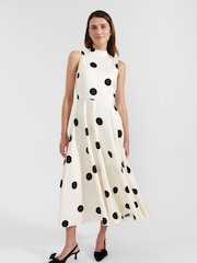 Hobbs Black Petite Mia Dress - Image 1 of 4