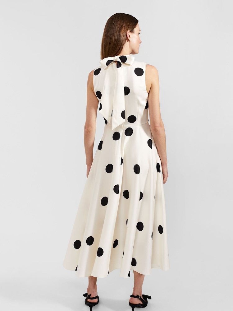 Hobbs Black Petite Mia Dress - Image 2 of 4