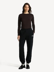 Rag & Bone Brown The Slub Long Sleeve T-Shirt - Image 4 of 6