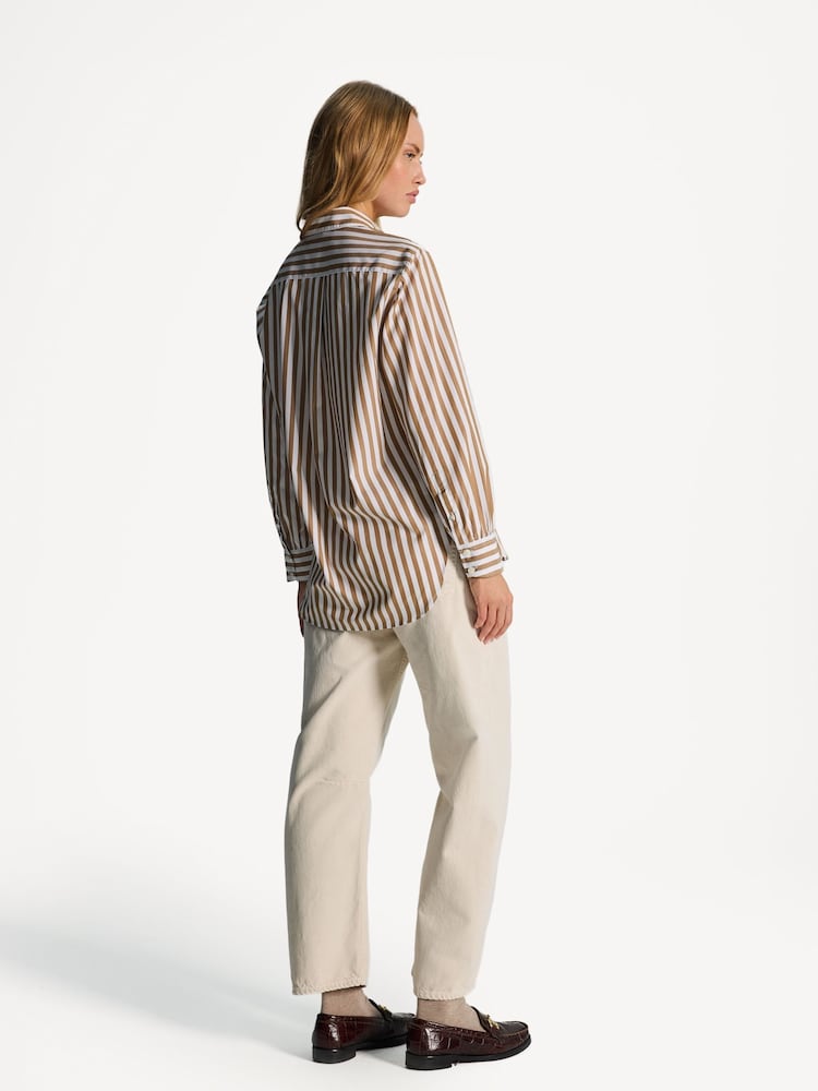 Rag & Bone Brown Maxine Button Down Shirt - Image 2 of 7