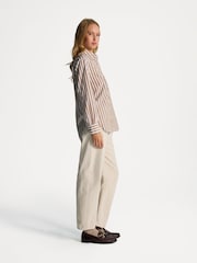 Rag & Bone Brown Maxine Button Down Shirt - Image 3 of 7