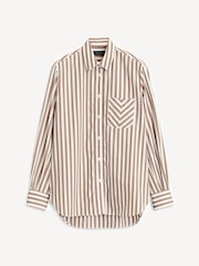 Rag & Bone Brown Maxine Button Down Shirt - Image 7 of 7