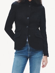 Rag & Bone Black Slade Wool Blazer - Image 1 of 1