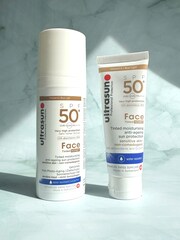 Ultrasun SPF 50 Tinted Face Honey 50ml & 25ml Duo (worth £42) - Image 3 of 4