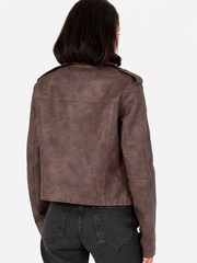 Lovedrobe Soft Pu Biker Black Jacket - Image 2 of 6
