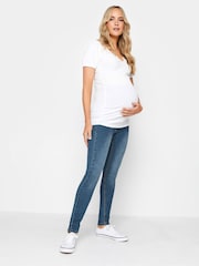 Long Tall Sally Blue AVA Skinny 34" Jeans - Image 2 of 6
