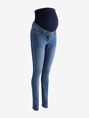 Long Tall Sally Blue AVA Skinny 34" Jeans - Image 4 of 6