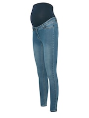 Long Tall Sally Blue AVA Skinny 34" Jeans - Image 5 of 6
