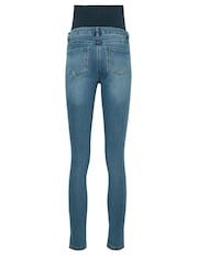 Long Tall Sally Blue AVA Skinny 34" Jeans - Image 6 of 6