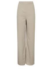 Long Tall Sally Natural Satin Side Stripe Trousers - Image 5 of 5