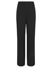 Long Tall Sally Black Satin Side Stripe Trousers - Image 5 of 5