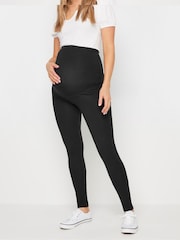 Long Tall Sally Black Maternity Basic Leggings - Image 2 of 5
