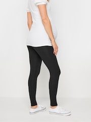 Long Tall Sally Black Maternity Basic Leggings - Image 3 of 5