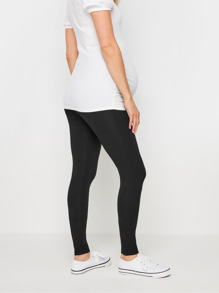 Long Tall Sally Black Maternity Basic Leggings - Image 3 of 5
