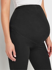 Long Tall Sally Black Maternity Basic Leggings - Image 4 of 5