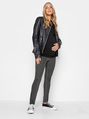 Long Tall Sally Grey AVA Skinny 34" Jeans - Image 2 of 6
